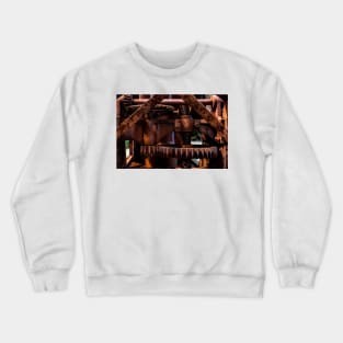 Gears of The Old Rusty Ship Crane Crewneck Sweatshirt